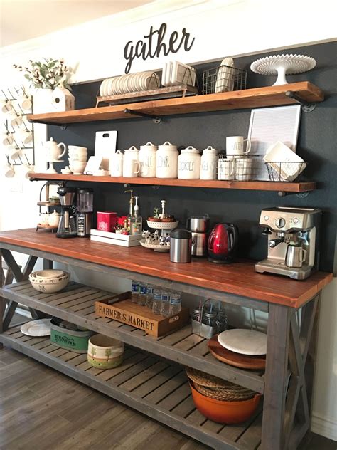 Coffee Bar Ideas For Your Kitchen