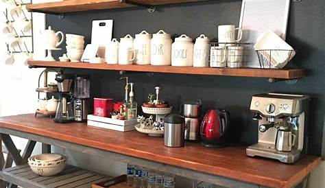 Coffee Bar Ideas Kitchen Table