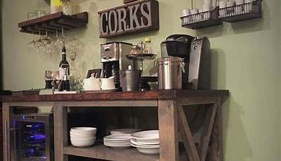 Coffee Bar Table Ideas Diy Projects