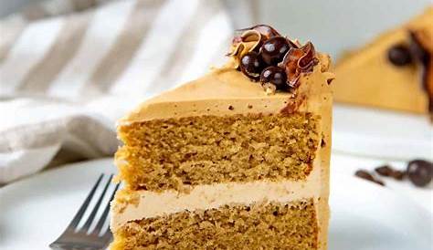 Coffee Flavoured Cake (Three Layers) - Little Sugar Snaps