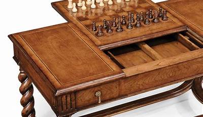 Coffee Table Chess Board