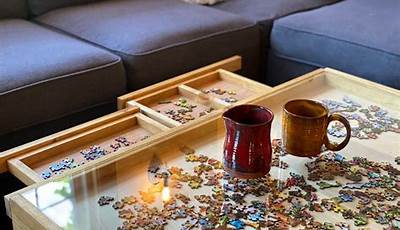 Coffee Tables For Puzzles