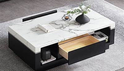 Coffee Tables Marble And Wood