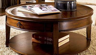 Coffee Tables Round Wood