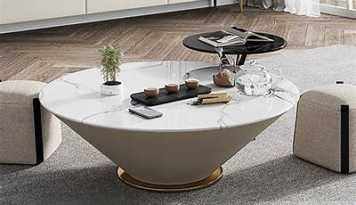 Coffee Tables White Marble