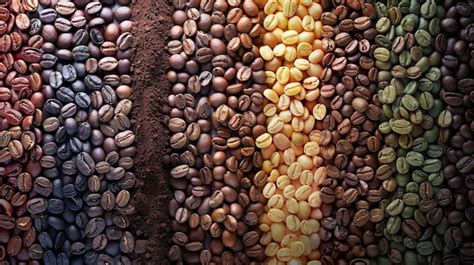 Coffee Bean Color Chart