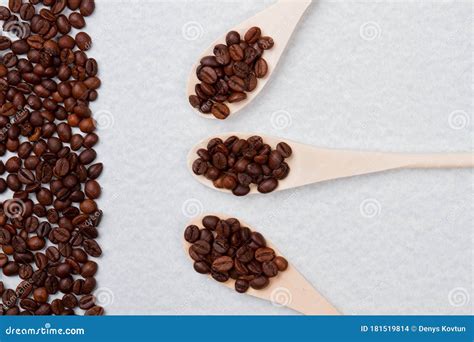 Coffee Beans In Tablespoons