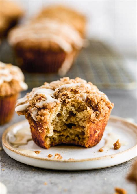 coffee cake muffins with streusel