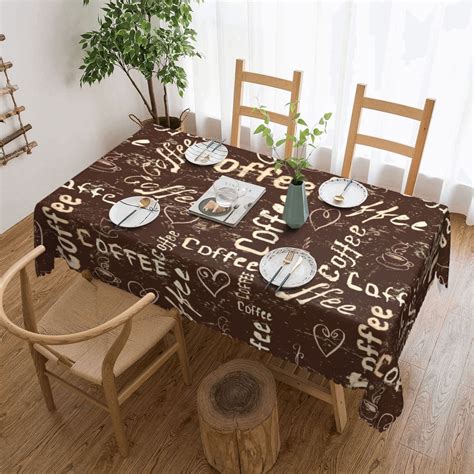 Coffee Color Tablecloth