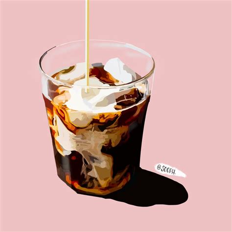 Coffee Drawing Wallpaper