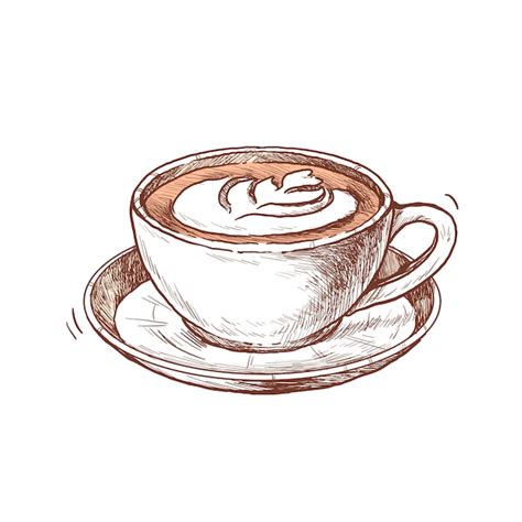 coffee drink drawing