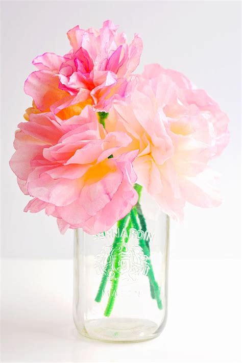 Coffee Filter Flower Vase