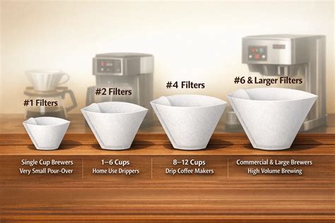 Coffee Filter Sizes Explained