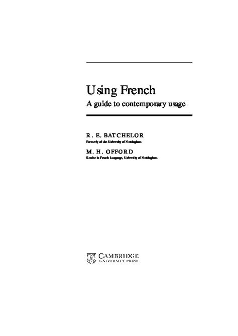 Coffee French Synonyms