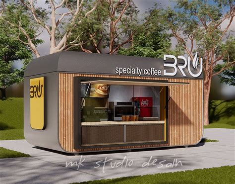 Coffee Kiosk Design Concept