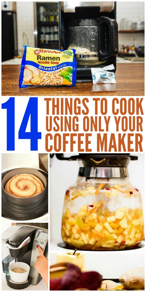 Coffee Maker Cooking