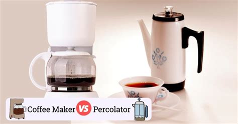 Coffee Maker Vs Percolator