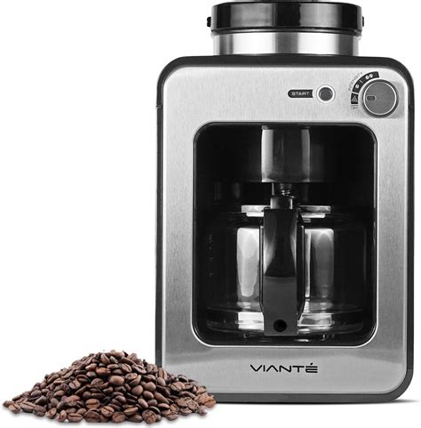 Coffee Maker With Bean Grinder Built In