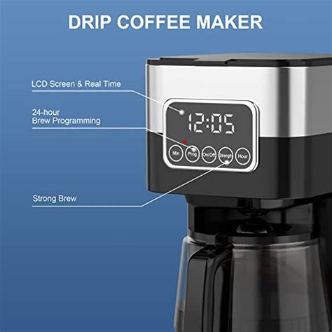 Coffee Maker With Dual Programmable Timer