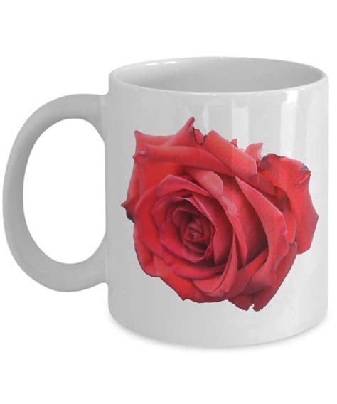 coffee mugs with roses
