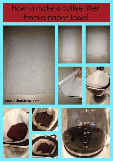 Coffee Paper Towel Filter