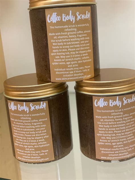 coffee scrubs