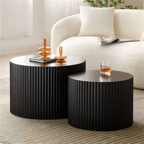 Coffee Side Table Black