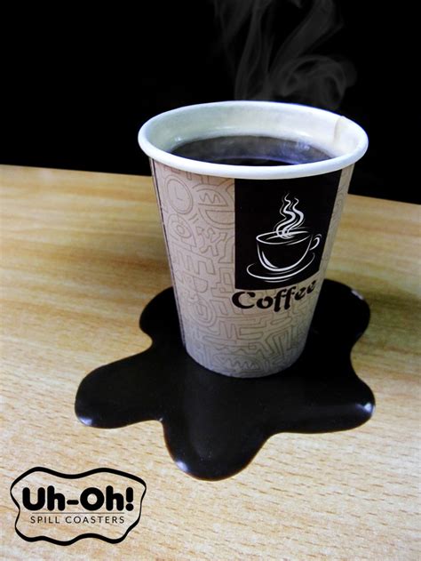 Coffee Spill Coasters