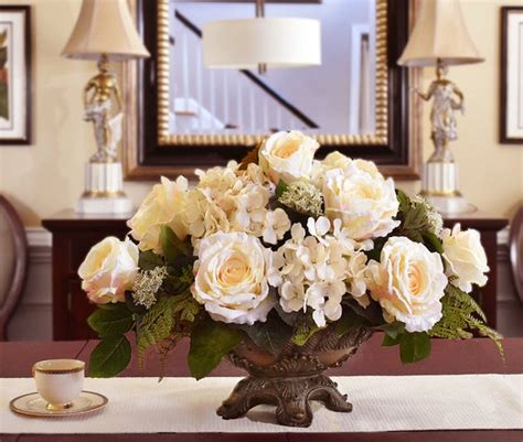 Coffee Table Artificial Flower Arrangements