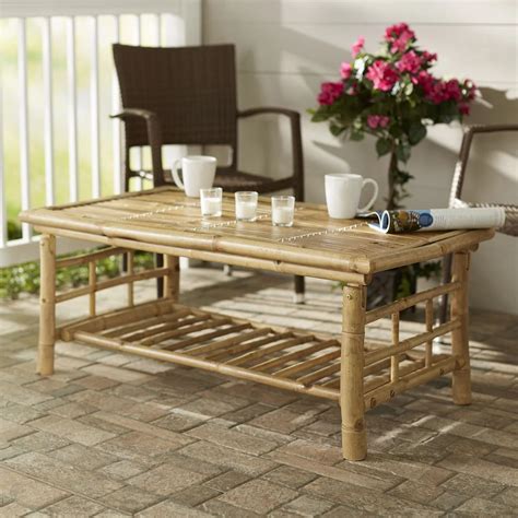 Coffee Table Bamboo