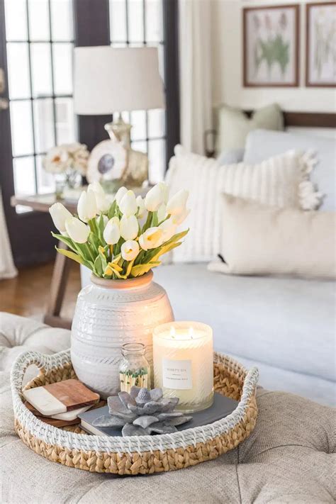 Coffee Table Decor Flowers