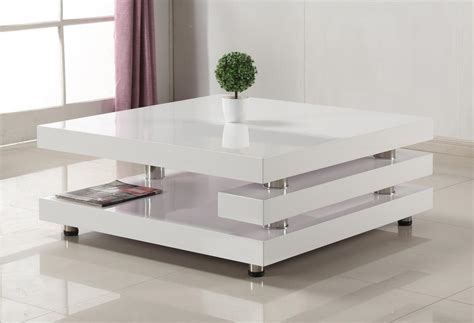Coffee Table High Gloss White