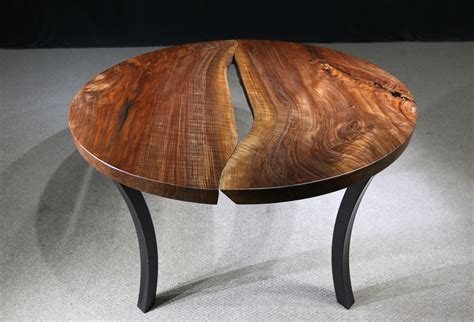 Coffee Table Live Edge Round