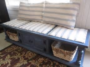 Coffee Table Made Into Bench