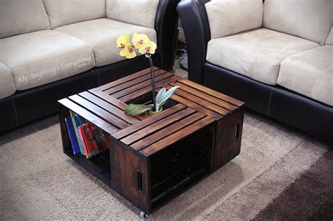 Coffee Table Made Of Crates
