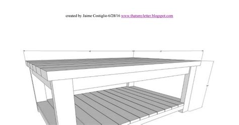Coffee Table Plans Pdf