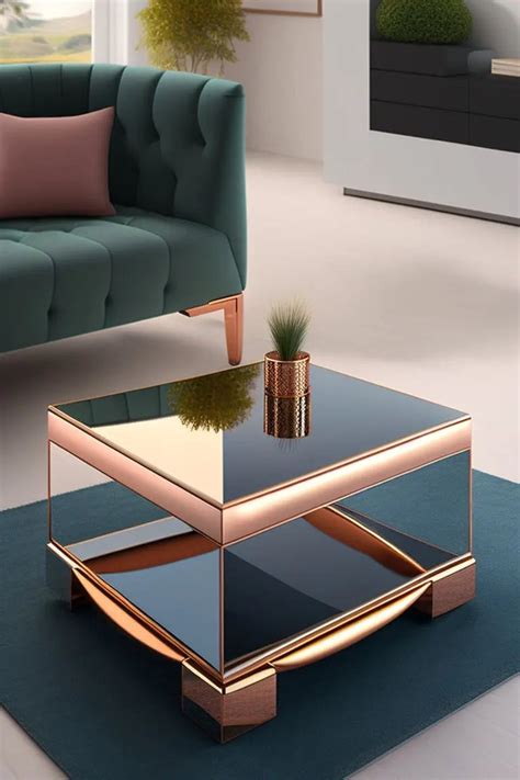 Coffee Table Rose Gold