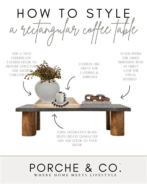 Coffee Table Styling Rules