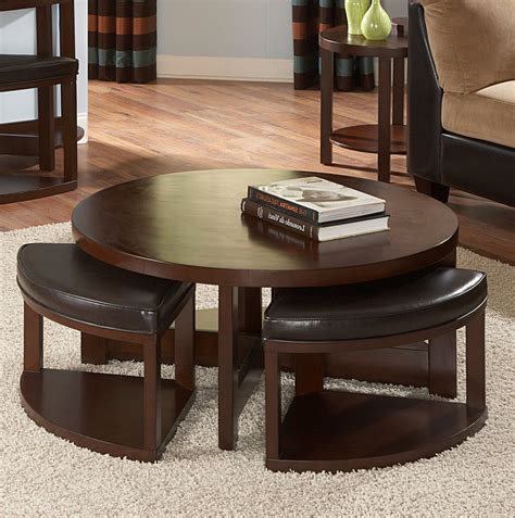 Coffee Table With Chairs Inside