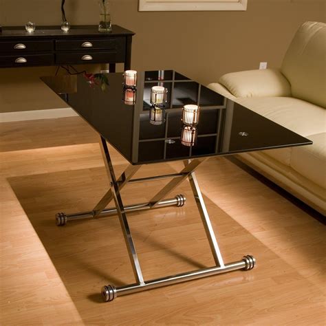 Coffee Table With Height Adjustment