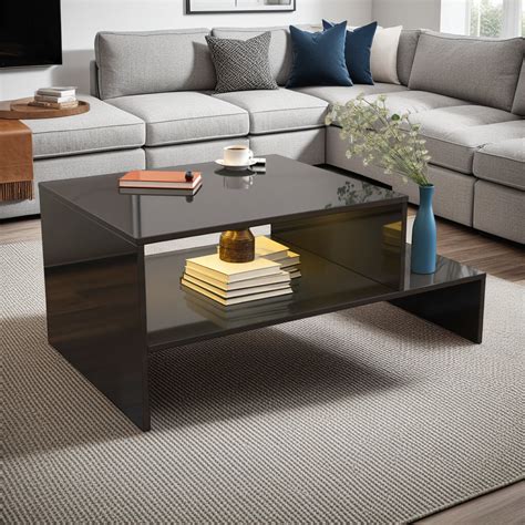 Coffee Table With Open Storage