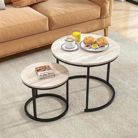 Coffee Table With Side Table