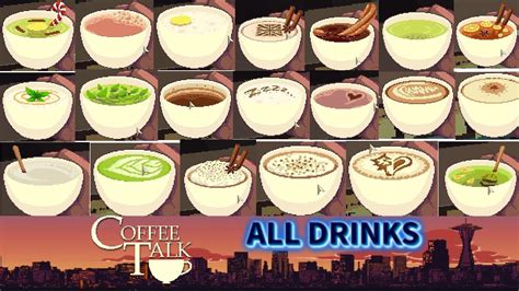 Coffee Talk Drinks