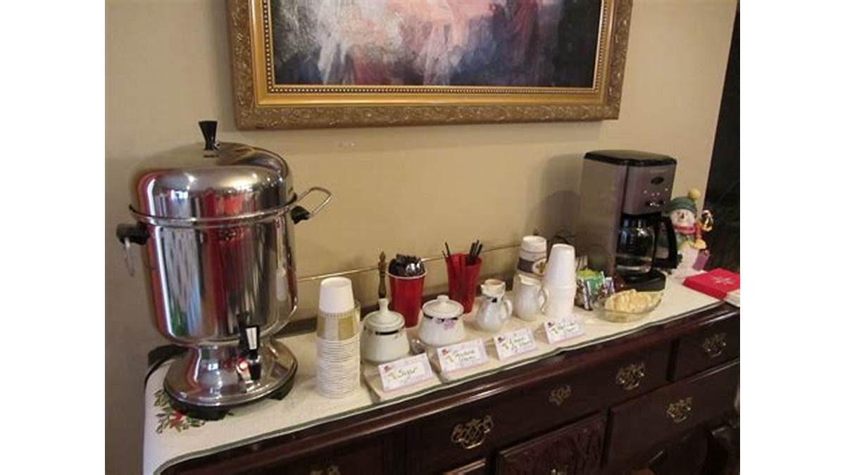 Coffee and Tea Station Brunch