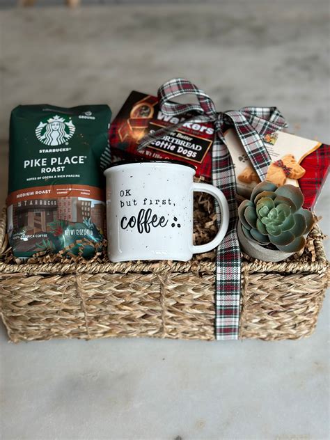 Coffee Themed Gift Baskets