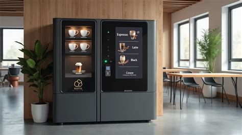 Coffee Vending Machine At Work