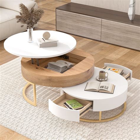 I Tested the Best Small Round Nesting Coffee Table and Here