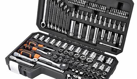 Coffret A Douilles Magnusson 128 Pieces 206 Pièces Douille Pro