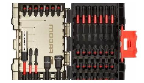 Coffret Embout Visseuse Facom s 30 Pièces 1/4" Bricozor