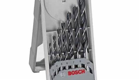 BOSCH Coffret 7 forets bois Ø 34567810 2607017034